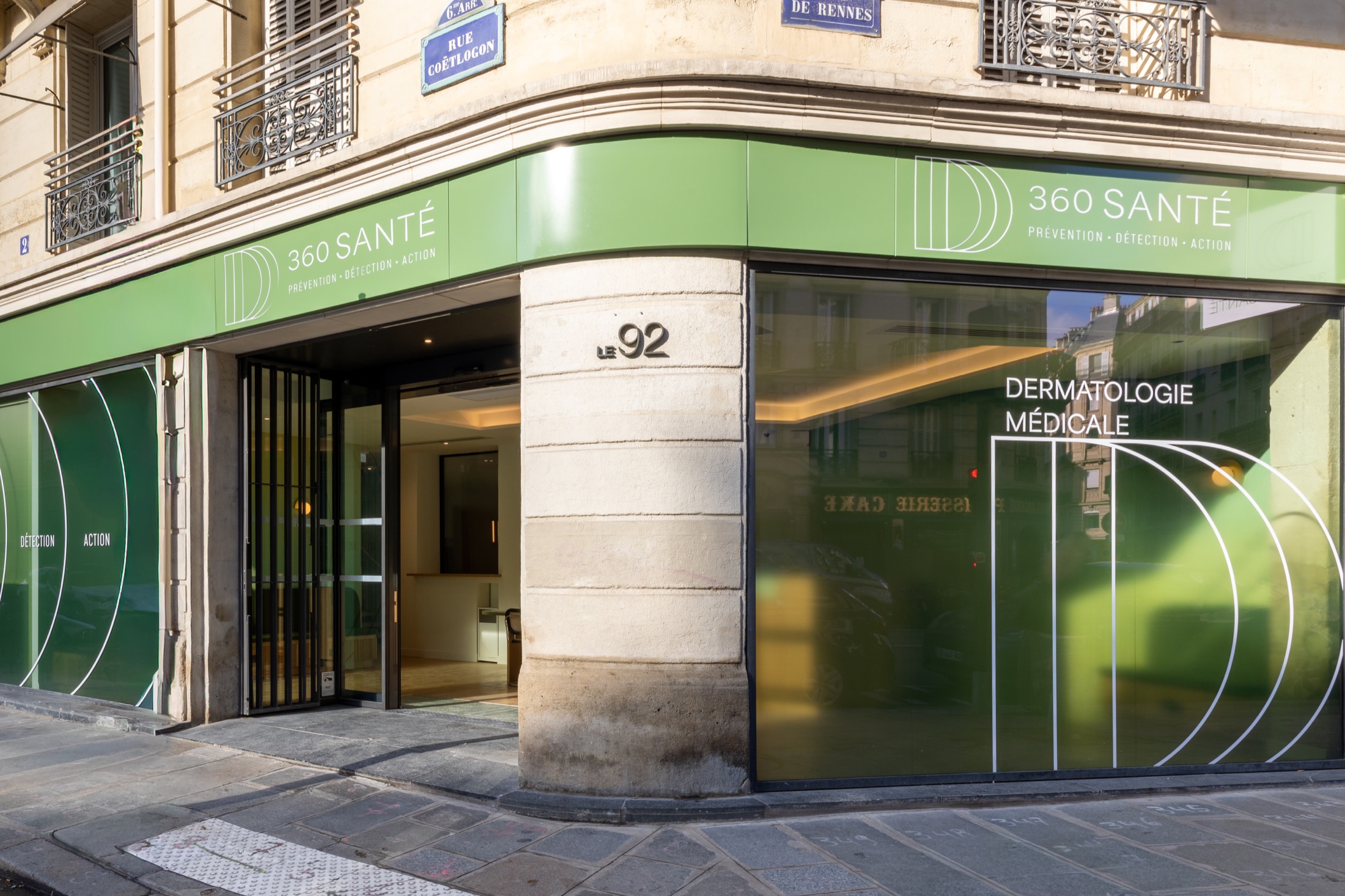 Façade du centre 360 Santé
